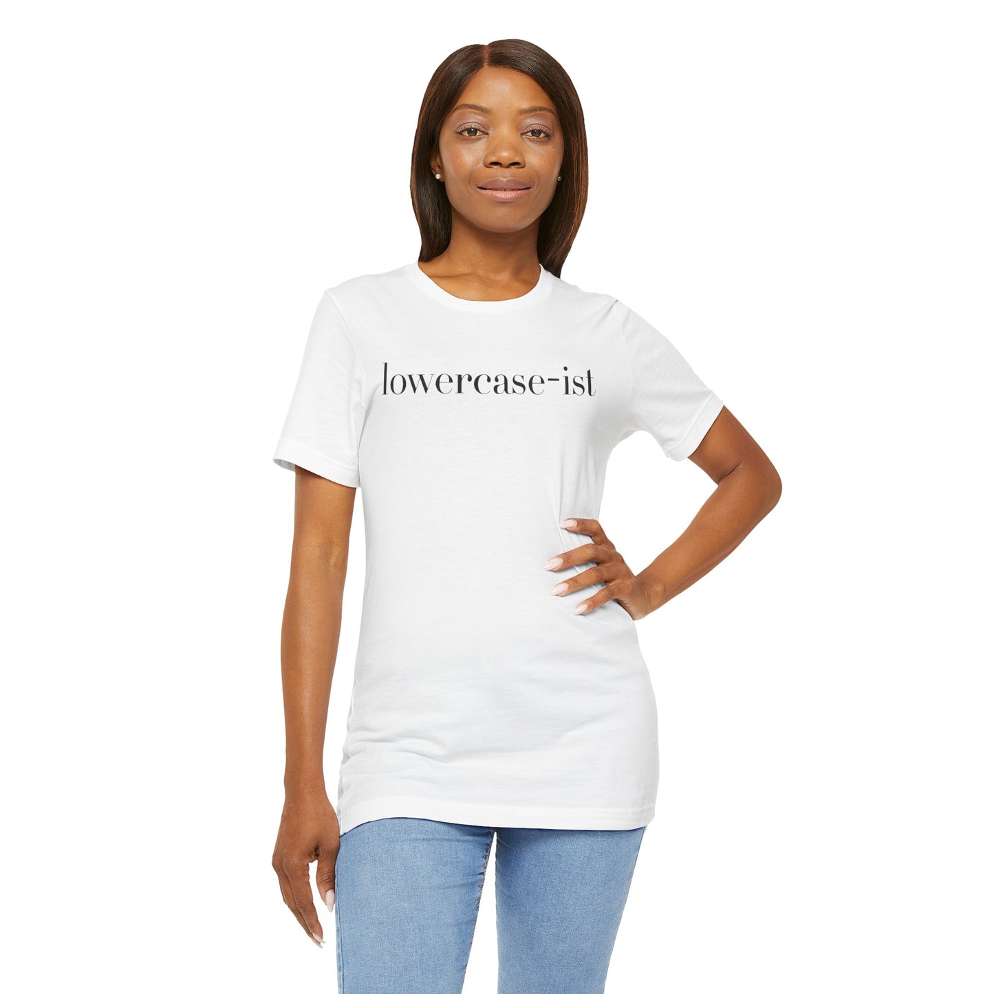 lowercase-ist tee | corporate humor, HR unapproved