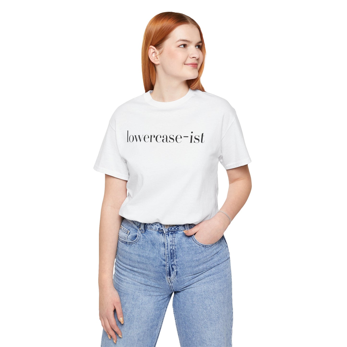 lowercase-ist tee | corporate humor, HR unapproved